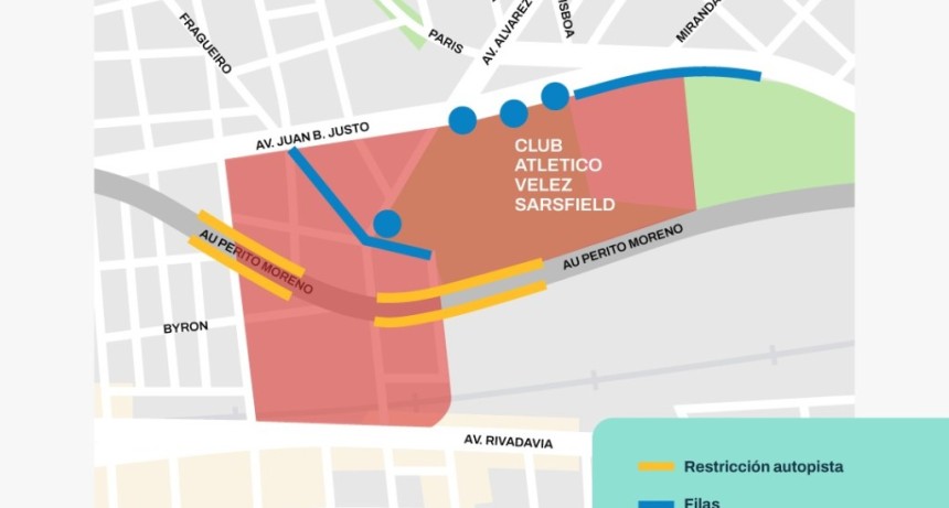 Cortes y desv&iacute;os por un evento musical en V&eacute;lez: qu&eacute; calles estar&aacute;n afectadas