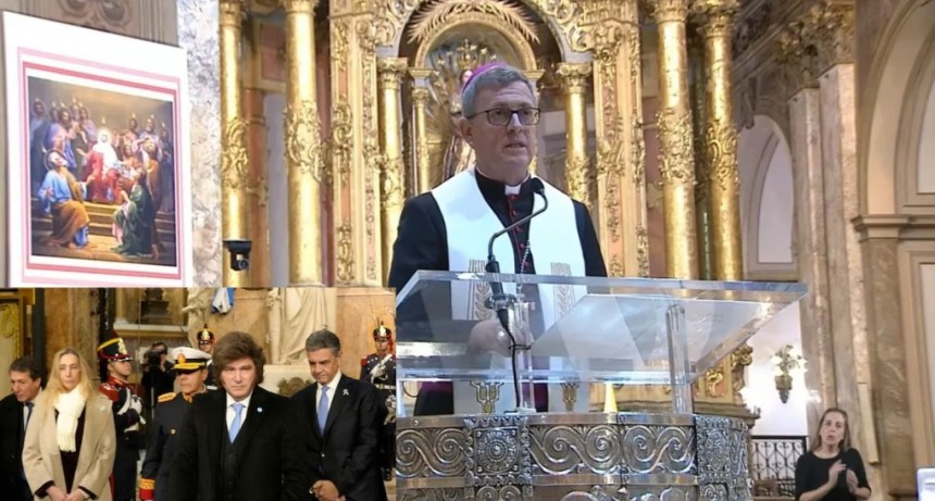 Fuerte mensaje ante Milei: Garc&iacute;a Cuerva alert&oacute; sobre una &ldquo;nube de desmembramiento social&rdquo;