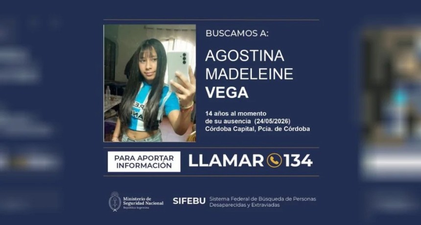 Giro en el caso Agostina Vega: el detenido admiti&oacute; que minti&oacute;, pero la b&uacute;squeda sigue sin resultados