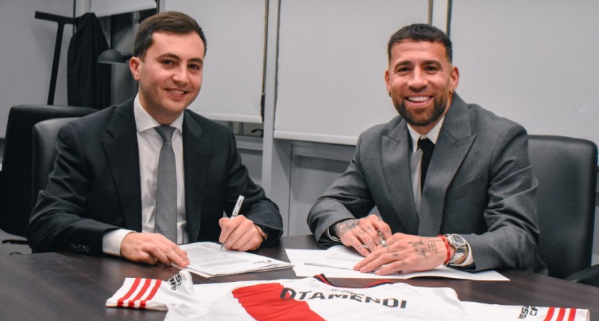 El sue&ntilde;o se hizo realidad: Otamendi firm&oacute; con River y ya tiene fecha de llegada
