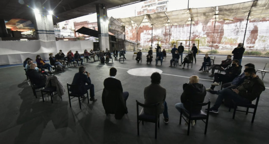 Matías Lammens se reunió con representantes de FICBA