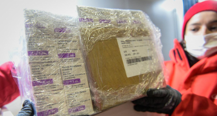 el Gobierno nacional distribuye 811.100 AstraZeneca y ya se repartieron más de 19 millones de dosis en todo el país