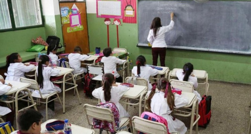 El 75% de las escuelas hoy tiene clases presenciales cuidadas