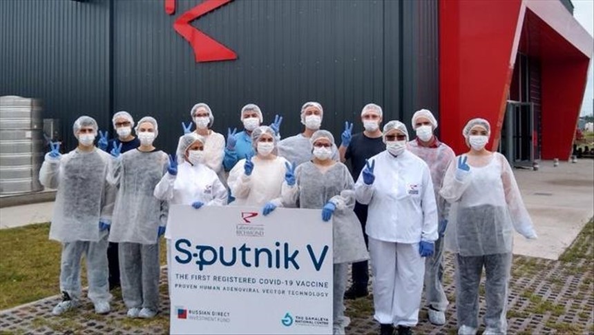 Argentina recibió ayer 1.044.250 dosis de Sputnik V desarrolladas por el laboratorio Richmond
