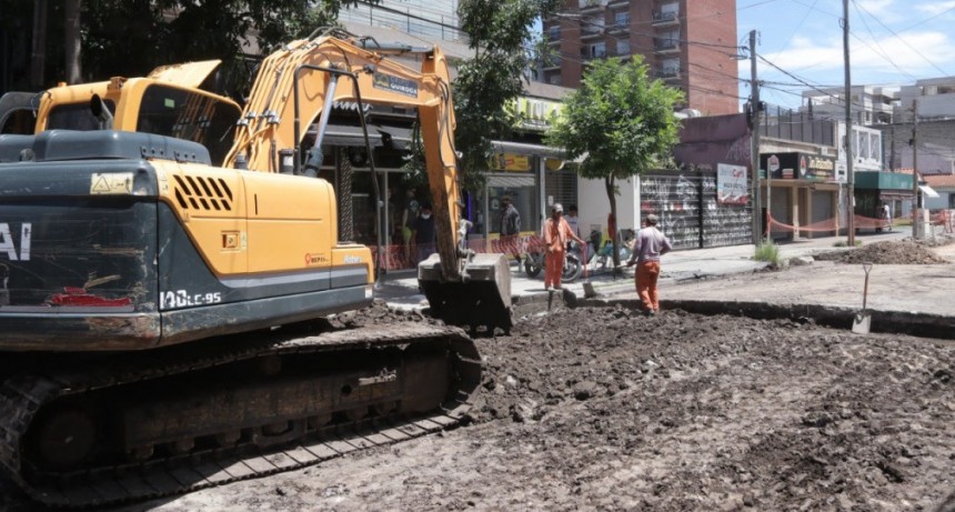 El Municipio intensifica las obras en el espacio urbano de la comuna