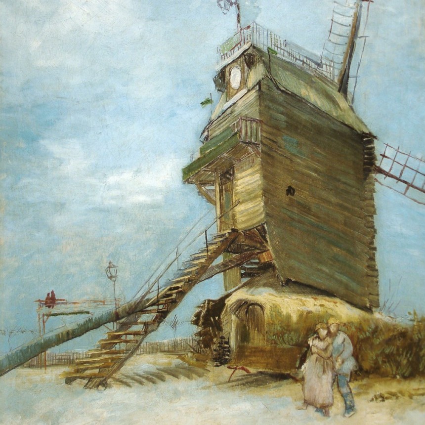 El molino de Van Gogh