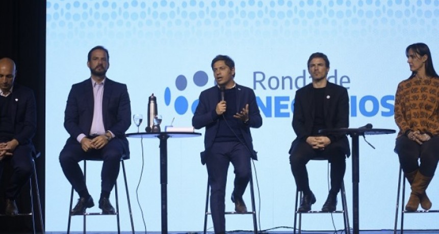Kicillof encabezó el cierre de la Séptima Ronda de Negocios en Expo Escobar 2022