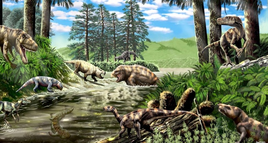 Aportan nuevos datos para comprender la relación entre clima y diversidad biológica al comienzo de la era de los dinosaurios