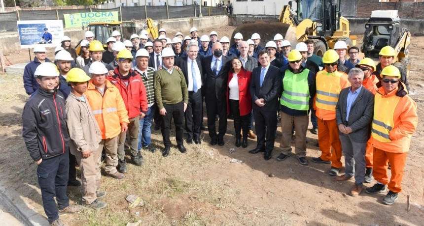 El presidente anunció el inicio de las obras de ampliación de las Plantas Potabilizadoras de las ciudades de Santa Fe y Rosario