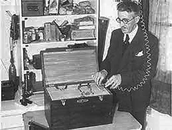 1938 – 1944, La máquina que hacía llover. El Ingeniero Juan Baigorri Velar. 