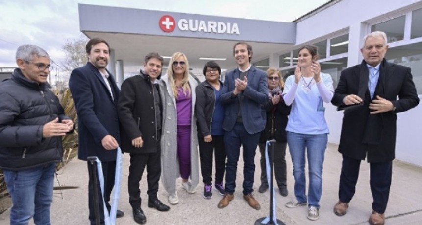 Se inauguraron las obras de ampliación del Hospital General San Martín de Adolfo Alsina