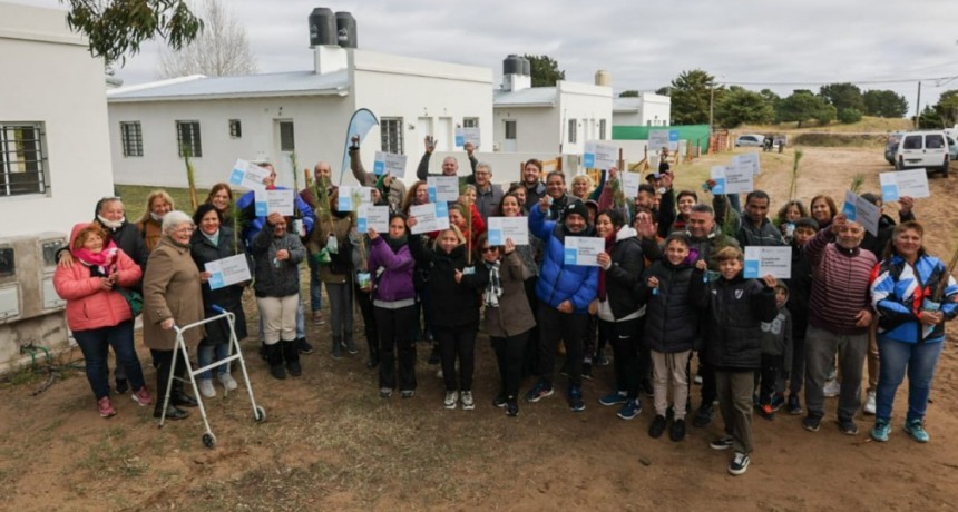 Más familias gesellinas accedieron a su casa propia