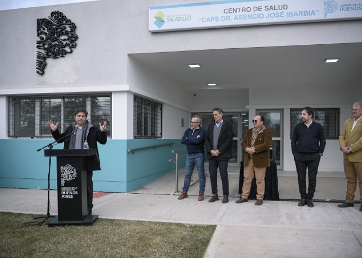 Kicillof Inaugura el Nuevo Edificio del Centro de Atención Primaria de la Salud en Barrio Falucho