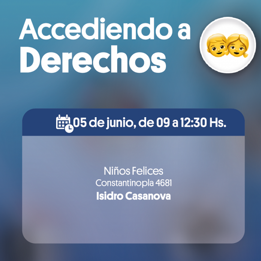 Accediendo a Derechos en Isidro Casanova y Rafael Castillo