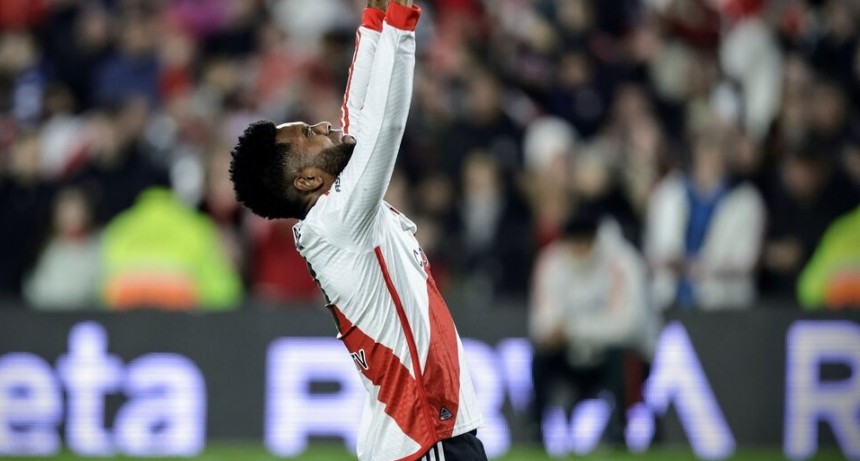 River venció a Tigre con tres goles de Borja