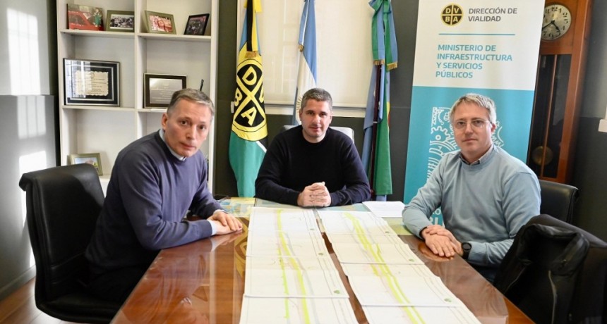 Esteban Echeverría: Avanzan las obras en las Rutas 4 y 58 para mejorar la conectividad y el tránsito