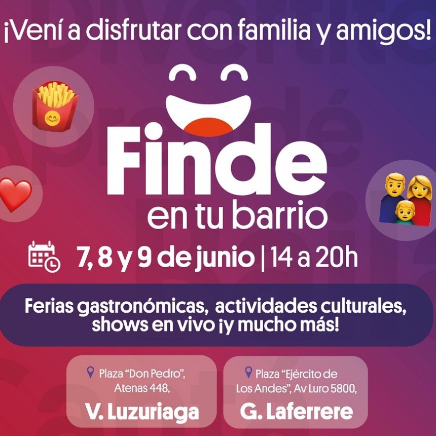 La Matanza: Fin de semana con actividades culturales, recreativas y deportivas