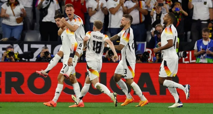 Alemania golea a Escocia y se perfila como candidato en la Eurocopa 2024