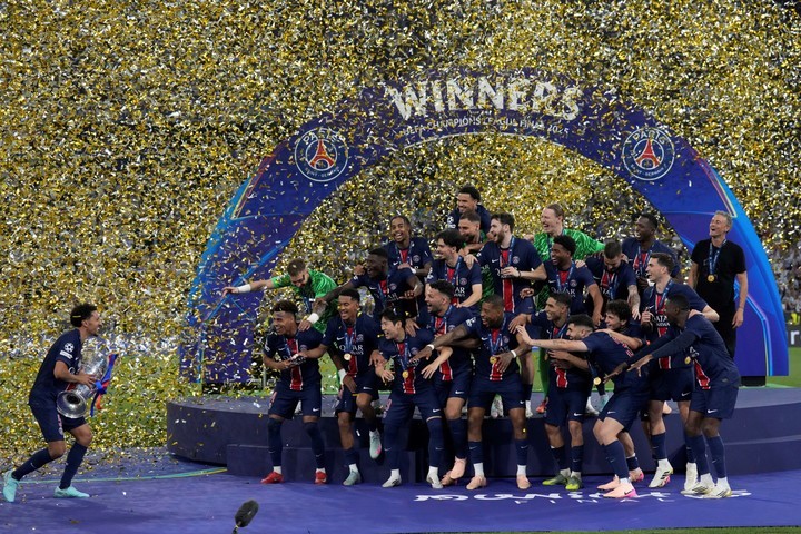 Goleada histórica en Münich: PSG aplastó al Inter y conquistó su primera Champions League