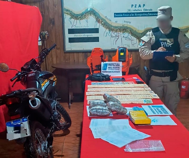 Prefectura incautó cocaína y LSD en Misiones: la droga estaba oculta en una hidrolavadora