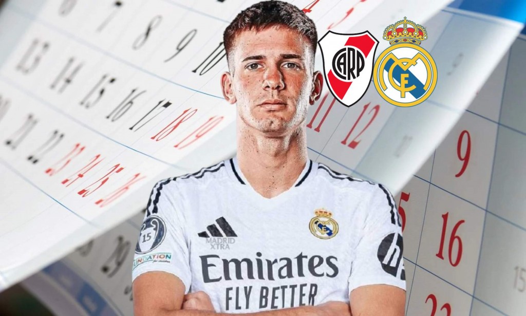 Mastantuono se va al Real Madrid: River confirmó la salida por la cláusula de rescisión