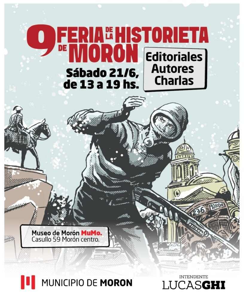 Morón celebra la 9ª Feria de la Historieta con artistas, charlas y novedades editoriales