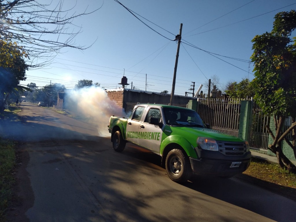 Esteban Echeverría intensifica la fumigación para combatir el dengue