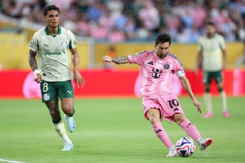 Mundial de Clubes: Inter Miami lo ganaba con un golazo de Suárez, pero Palmeiras se lo empató en el cierre