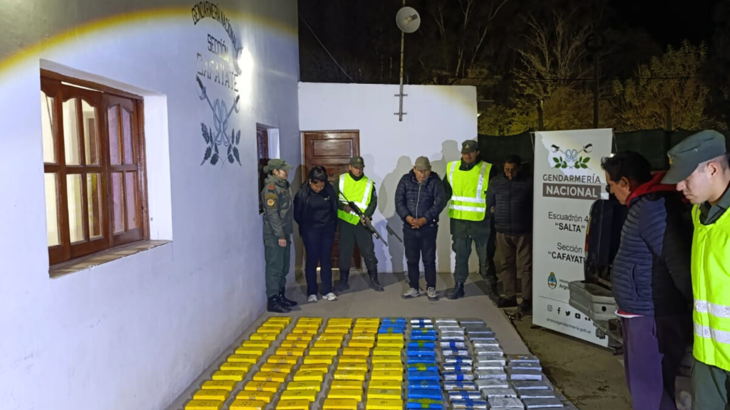 Cae en Salta cargamento de 200 kilos de cocaína: cuatro detenidos