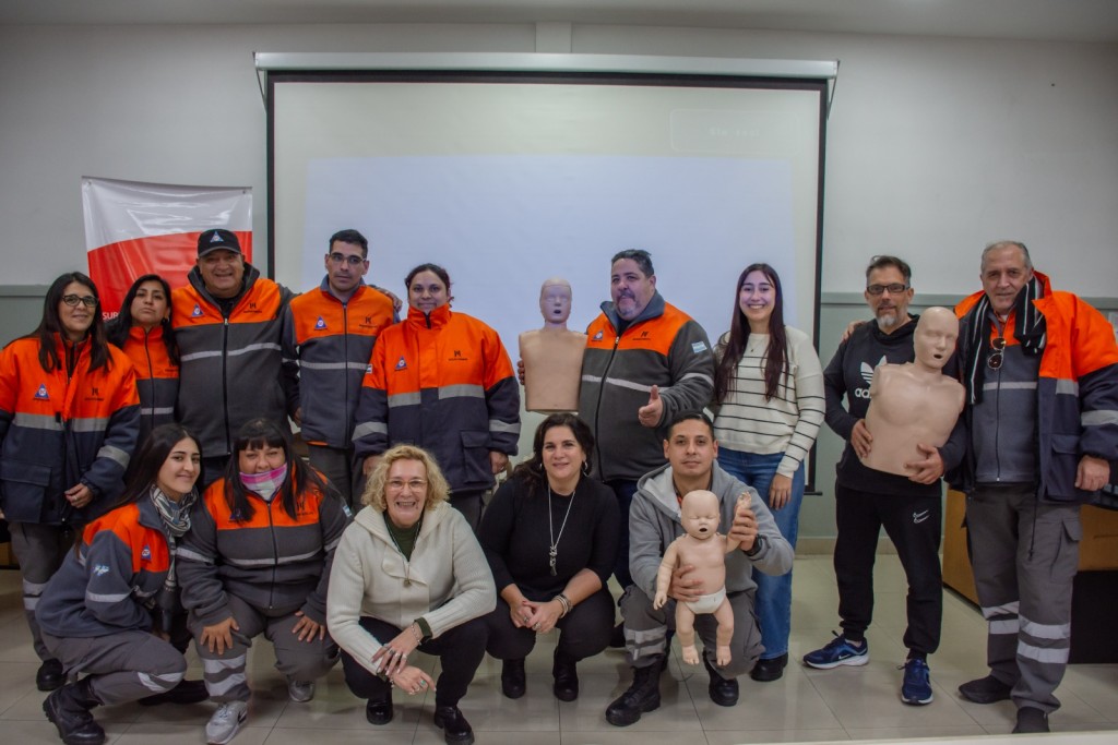 Morón capacitó a su personal de seguridad en primeros auxilios