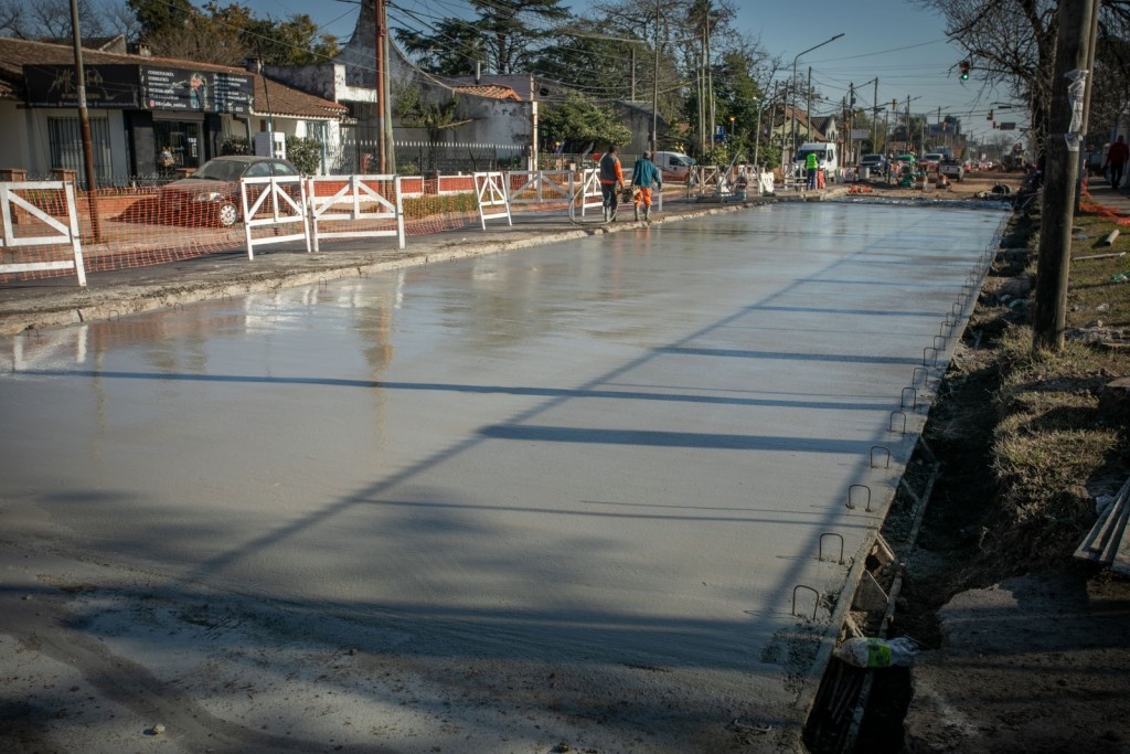 Avanzan en Ciudad Evita obras claves pese al freno nacional a la obra pública