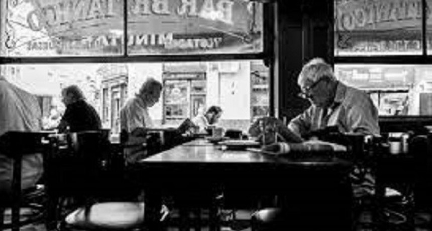 En un viejo café