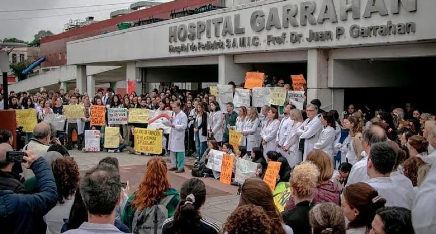 Tensión en el Garrahan: crece el conflicto y los trabajadores anuncian medidas de fuerza