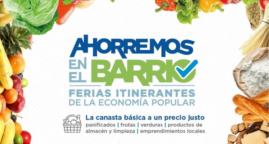 Ferias itinerantes de la economía popular llegan a Sarandí para ofrecer productos a precios justos