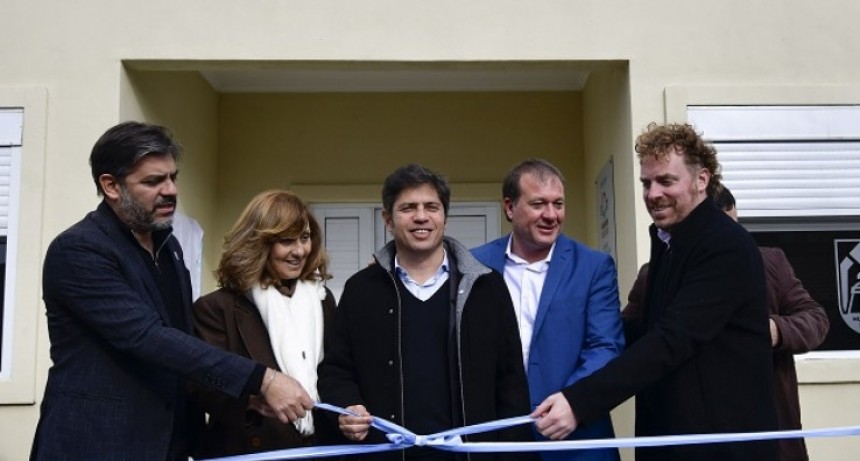 Kicillof inauguró un Centro Universitario en Puan y reforzó políticas sociales en el distrito