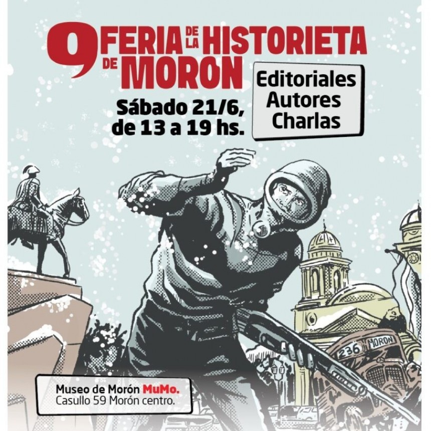 Morón celebra la 9ª Feria de la Historieta con artistas, charlas y novedades editoriales