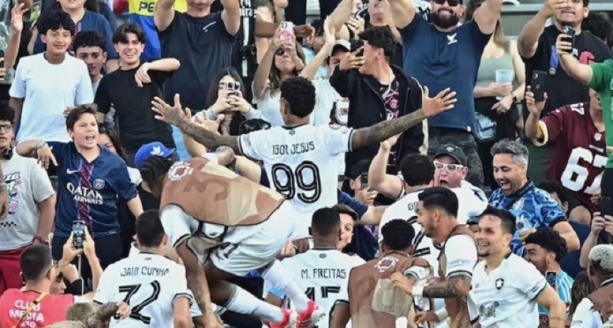 Sorpresa en Pasadena: Botafogo venció al PSG y lidera su grupo en el Mundial de Clubes
