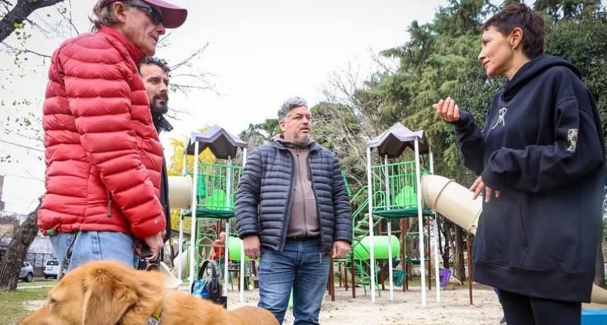 Mayra Mendoza inauguró juegos inclusivos en la plaza Onda Verde: “Defendemos el derecho a vivir mejor”