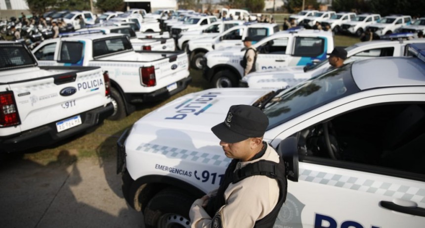 La Matanza refuerza la inversión en seguridad con más patrulleros, efectivos y tecnología de punta