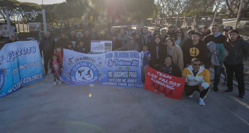 Avanza una nueva obra en el Parque de la Ciudad para fomentar el deporte y la recreación en Quilmes Oeste