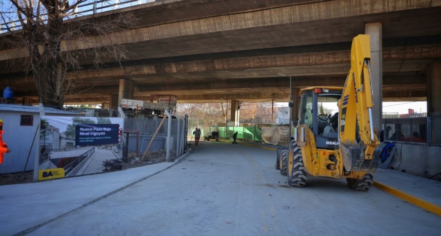 Avanza el nuevo paso bajo nivel del tren Sarmiento que mejorará la conectividad en Liniers y Villa Luro