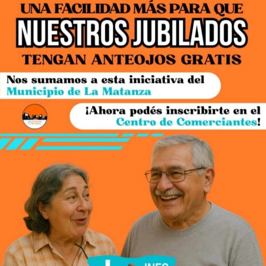 Anteojos Pami - Actividad del Centro de Comerciantes de San Justo