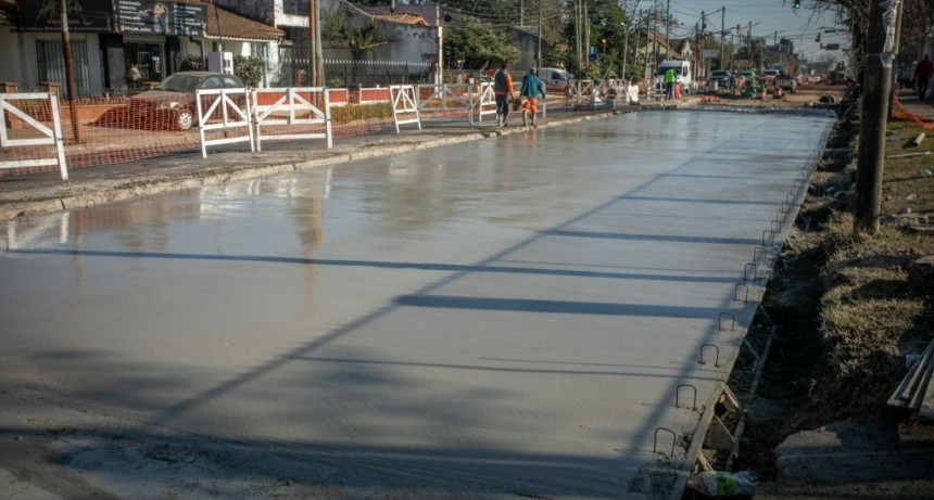 Avanzan en Ciudad Evita obras claves pese al freno nacional a la obra pública
