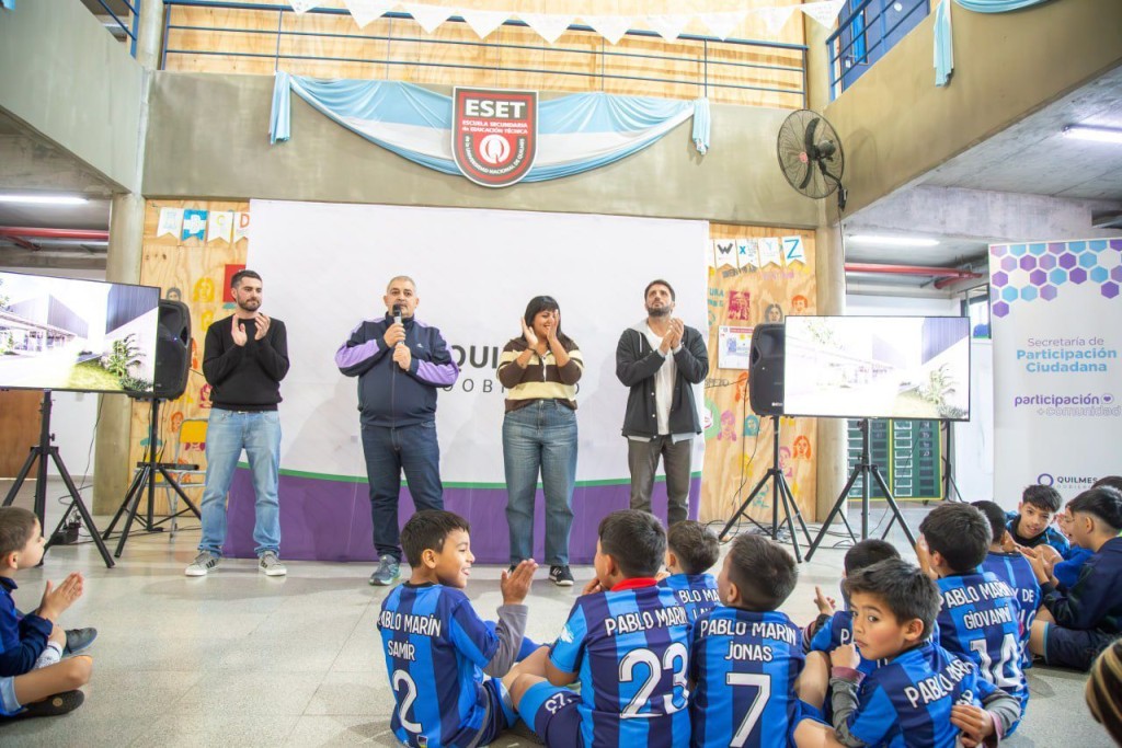 Quilmes anunci&oacute; la construcci&oacute;n de un nuevo polideportivo en Ezpeleta y avanza con su plan de infraestructura deportiva
