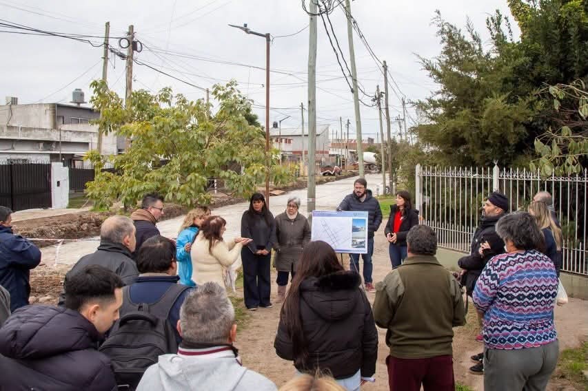 Quilmes est&aacute; a un paso de completar la pavimentaci&oacute;n total del barrio Kolynos