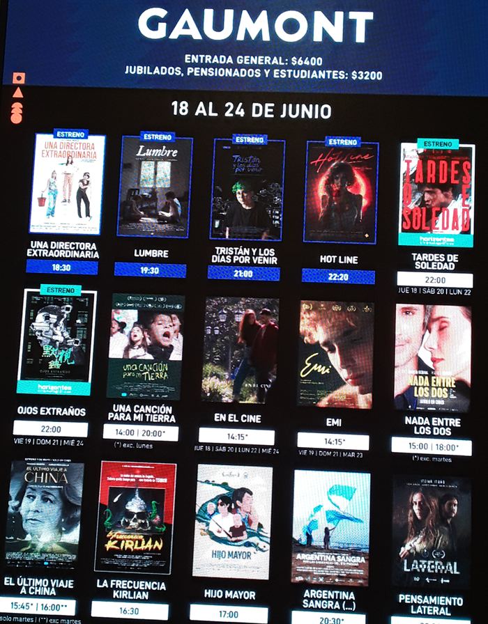 El Gaumont presenta una nueva semana de estrenos con cine argentino, internacional y producciones independientes