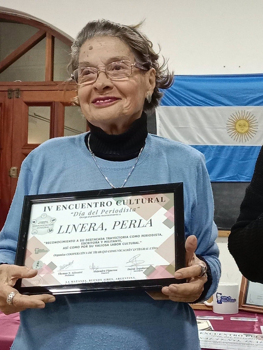 Perla Linera: la periodista que hizo de la memoria y el compromiso una forma de vida