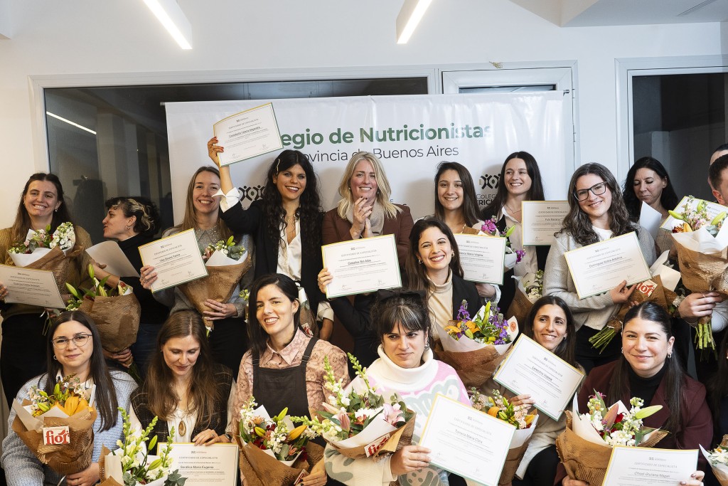 Hist&oacute;rico: El Colegio de Nutricionistas bonaerense certific&oacute; la primera cohorte de la Especialidad en Nutrici&oacute;n en Salud P&uacute;blica y Comunitaria