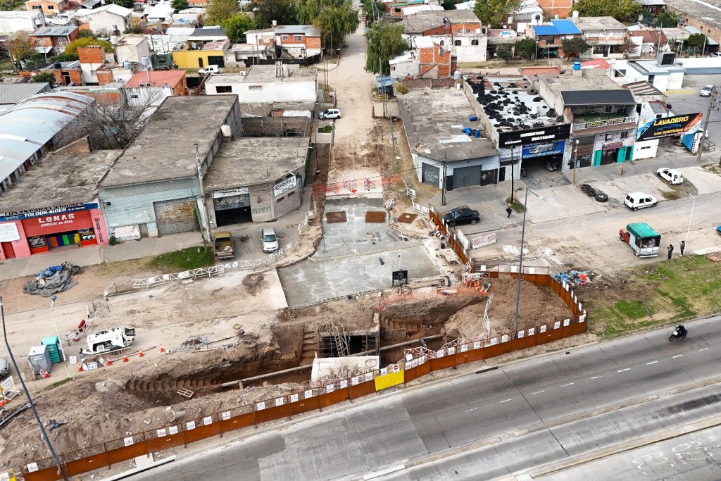 La obra del Arroyo Dupuy entra en su etapa final y promete terminar con inundaciones hist&oacute;ricas
