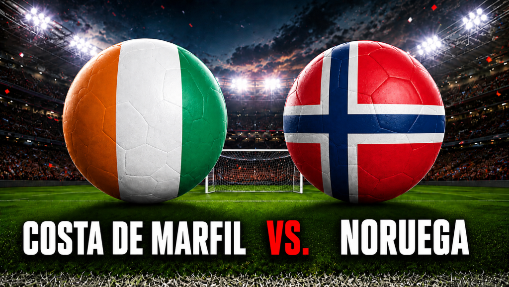 Costa de Marfil vs. Noruega por el Mundial 2026: hora, formaciones y d&oacute;nde ver en vivo un cruce hist&oacute;rico
